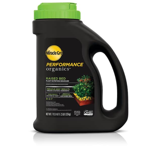 Miracle-Gro 2.5 lb. Performance Organics Raised Bed Plant Nutrition