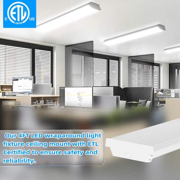 LED Panel Zento Dimmable (Modern) In Silver For E.g. Kitchen (1 Light Source,) From Lindby | Ceiling Light, Business Lighting Office Lamp Workspace - View #4