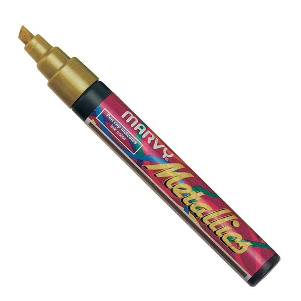 MARVY Metallic Gold Acrylic Paint Marker-DISCONTINUED