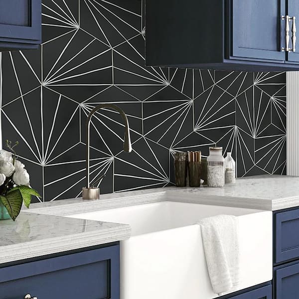 art deco kitchen tiles