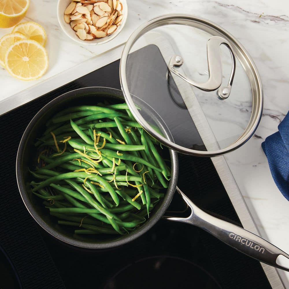 Stainless Steel Non-stick 3-Ply Cookware Set, 11 Piece