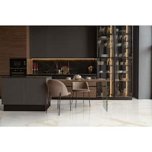 Ader Calacatta 32 in. x 32 in. Polished Porcelain Floor And Wall Tile