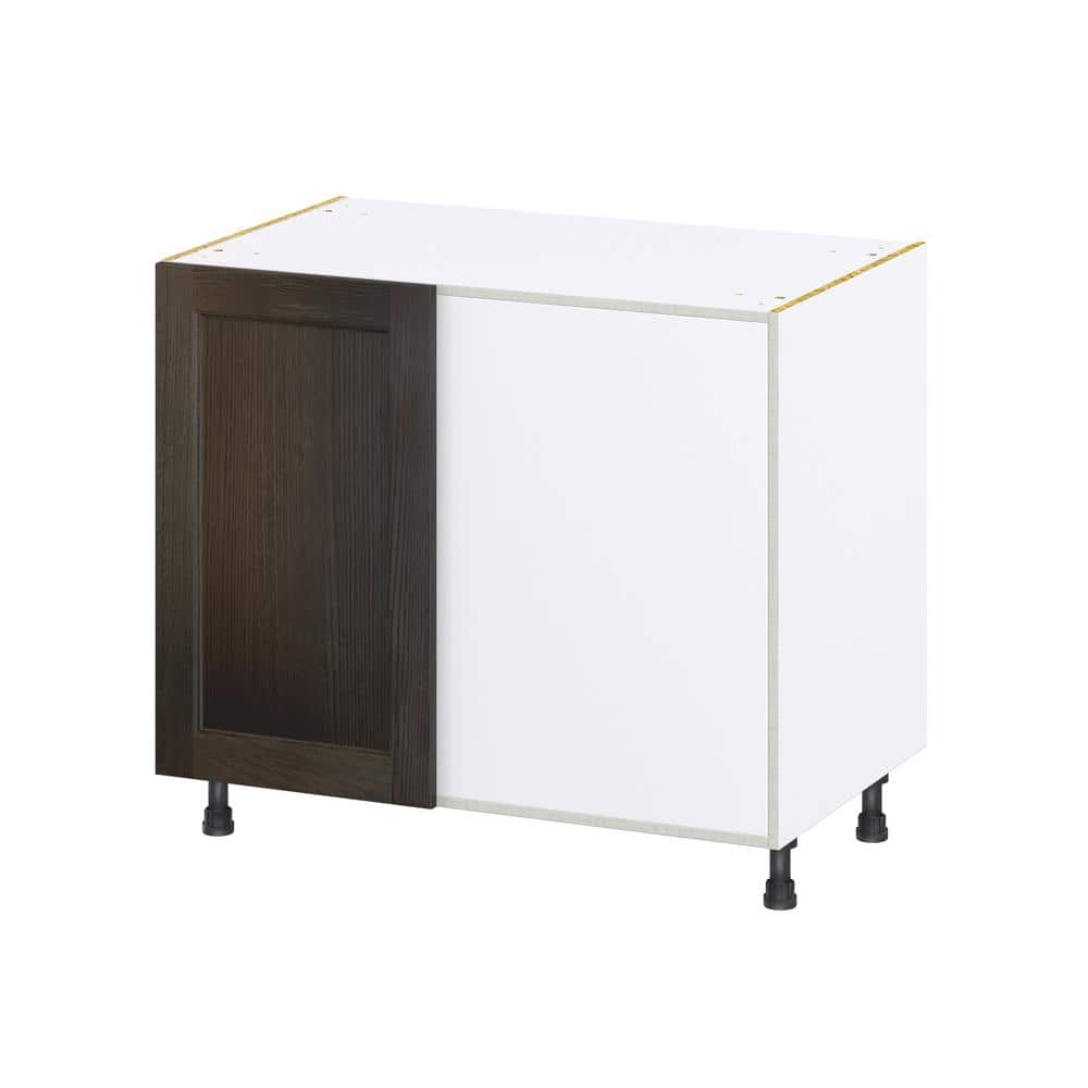 J COLLECTION 39 in. W x 34.5 in. H x 24 in. D Lincoln Chestnut Solid ...