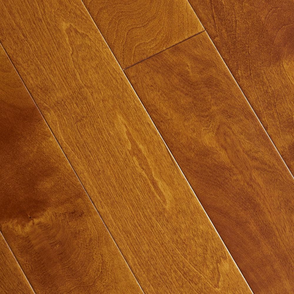 HOMELEGEND Hand Scraped Maple Sedona 3/8 in. T x 4-3/4 in. W