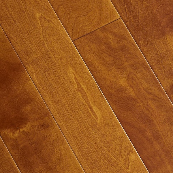 HOMELEGEND Hand Scraped Maple Sedona 3/8 in. T x 4-3/4 in. W x Varying Length Click Lock Hardwood Flooring (24.94 sq. ft. /case)