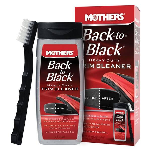 Mothers Back-to-Black Heavy Duty Trim Cleaner Kit (Case of 6)