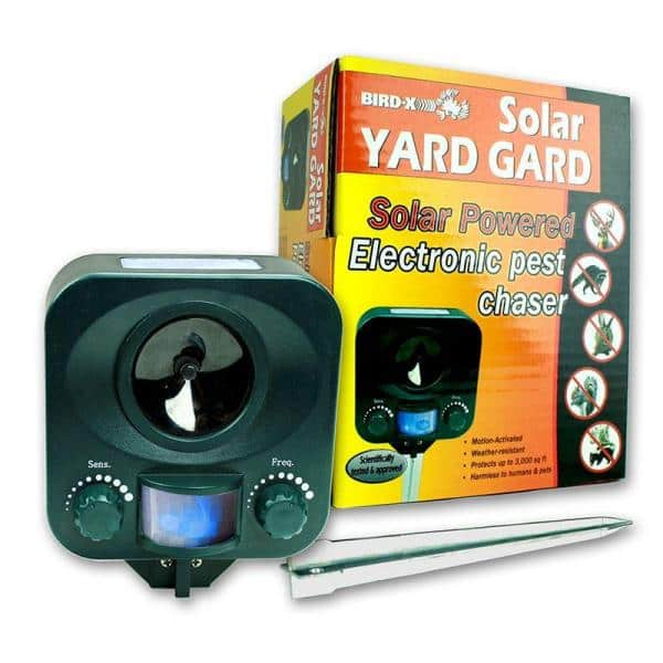 Bird-X Hydro Critter Blaster Animal Sprinkler Repeller Scarecrow Motion  Activated Solar Powered-HCB-S - The Home Depot