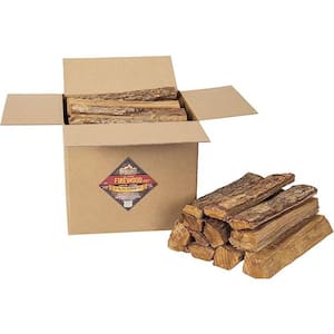 Kiln Dried Premium Oak Firewood (Includes Firestarter) Large 16 in. Logs 60-70 lbs.
