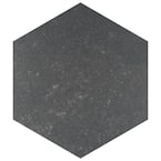 Traffic Hex Dark 8-5/8 in. x 9-7/8 in. Porcelain Floor and Wall Tile (11.56 sq. ft. / case)