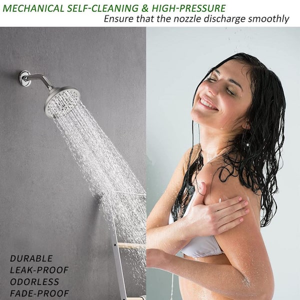 Tileon Stainless Steel High Pressure Adjustable Shower Head