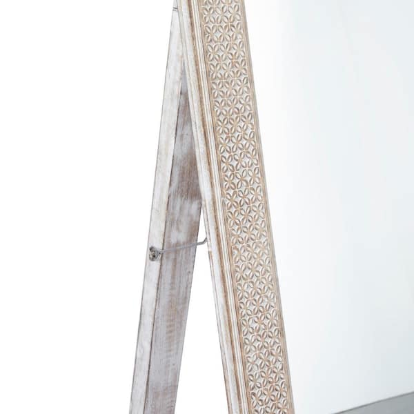 Rustic Painted Indian Mirror (78 x 60cm) Rustic Painted Indian Mirror (78 x 60cm)