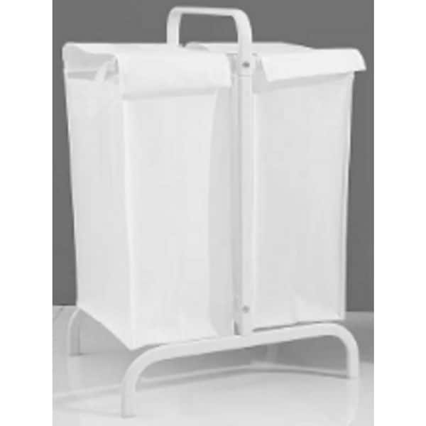 Tileon 2-Tier Laundry Hamper 110 l Oxford Clothes Basket Sorter with Lid and Sorting Cards for Clothes and Toys Storage