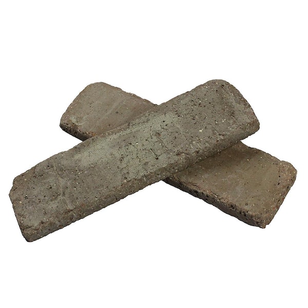 Old Mill Brick Rushmore Thin Brick Singles - Flats (Box of 50) - 7.625 in. x 2.25 in. (7.3 sq. ft.)