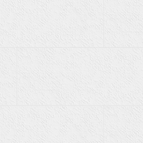 Lumiere Grecque Blanco 12 in. x 35 in. Ceramic Wall Tile (11.64 sq. ft./Case)