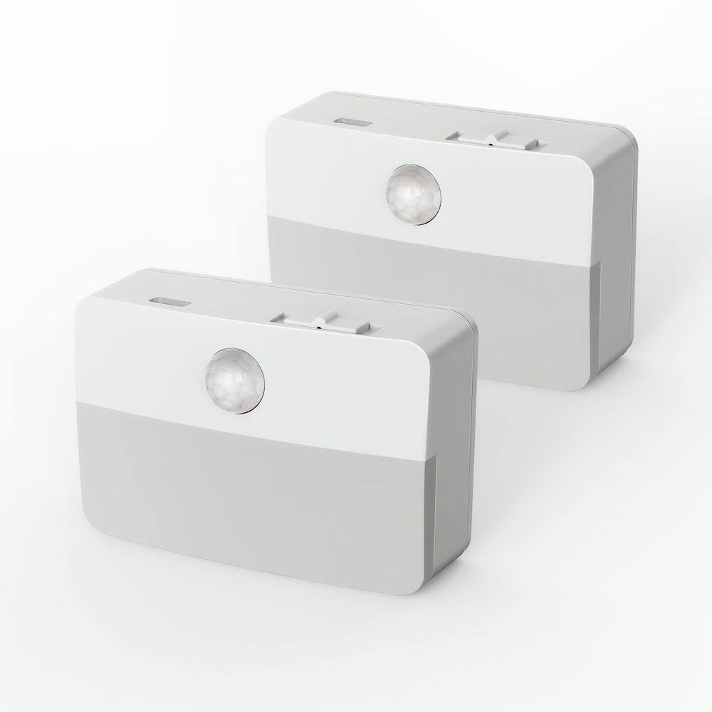 6-Pack Motion Sensor LED Lights Square Design with Magnetic Back, 0. 6W 25lm, Warm 3000K, 3 Modes price history on PriceWatchPro