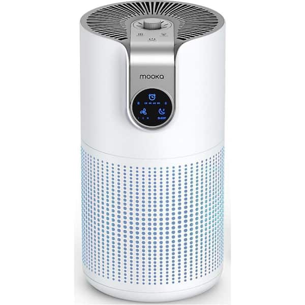 Tower Air Purifiers for Home Large Room Up to 1500 sq. ft. with Aromatherapy, White