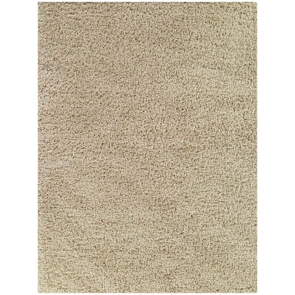 BALTA Kenna Beige 5 ft. x 7 ft. Solid Color Area Rug