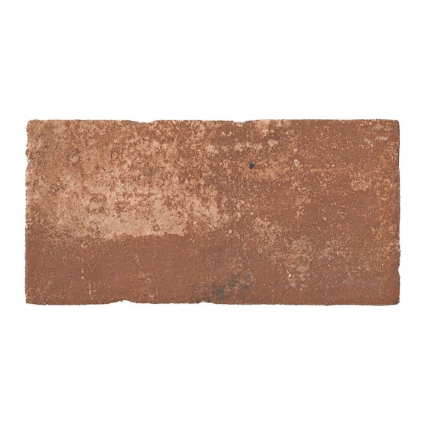 MSI Capella Red Brick 5 in. x 10 in. Matte Porcelain Floor and