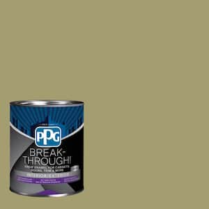 1 qt. PPG1114-5 Pea Soup Satin Door, Trim & Cabinet Paint