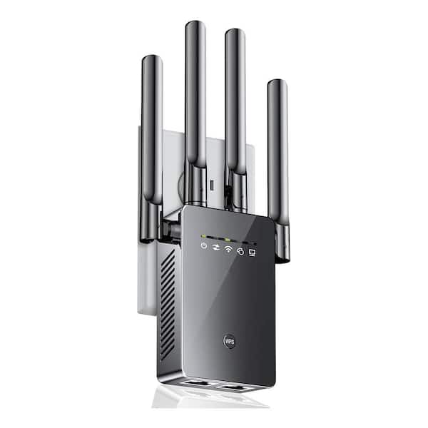 WiFi Extender Signal Booster 10000 Sq.Ft Coverage 6X Faster Wireless Repeater w/Ethernet Port Easy Setup