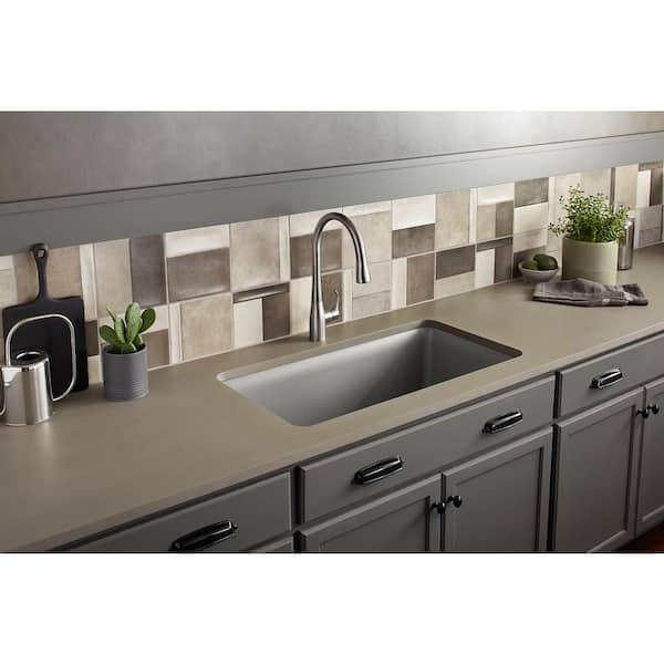 Kohler K-8199-CM1 Cairn 33-1/2 Neoroc Granite Composite