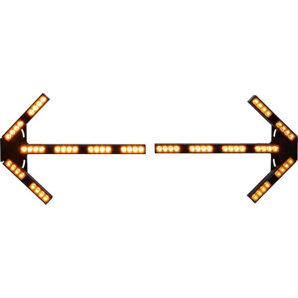 2-Piece Split LED Light Bar Traffic Arrow