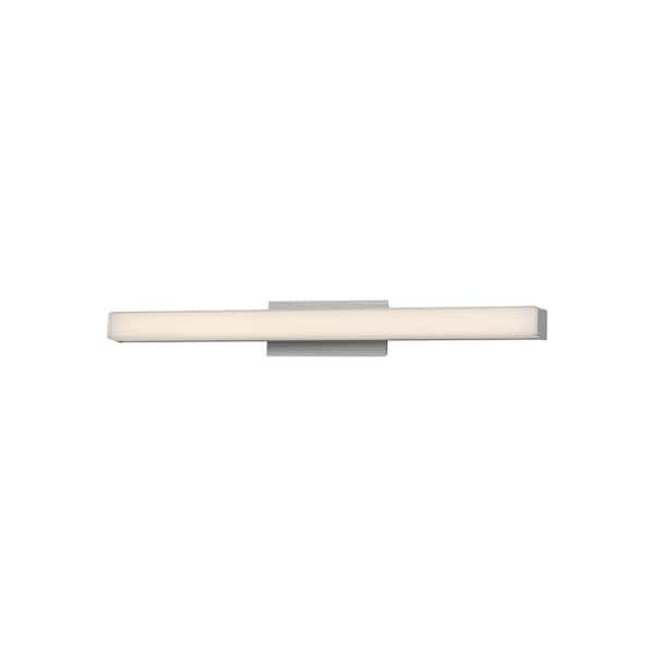 WAC Lighting Brink 24 in. Brushed Aluminum LED Vanity Light Bar and ...