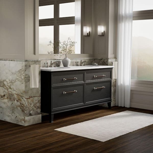 KOHLER Artifacts 72 in. Double Sink Bath Vanity Cabinet without