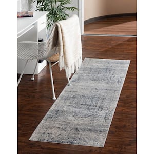 Chateau Quincy Gray 2' 2 x 6' 7 Runner Rug
