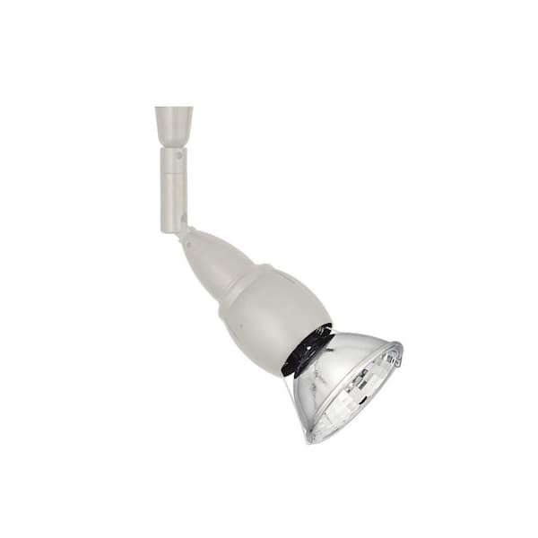 Generation Lighting Bare Head Swivel II 1-Light Satin Nickel LED Track Lighting Lamp Head