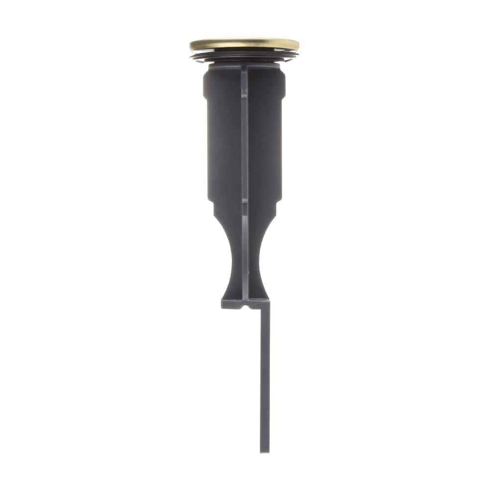 1.4 in. Polished Brass Plastic Replacement Pop-Up Stopper