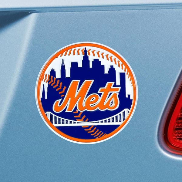 New York Mets Chrome Auto Emblem – Sports Fanz