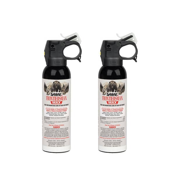 Frontiersman MAX 7.9 oz. Bear and Mountain Lion Spray, 2-Pack