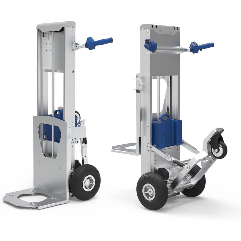375 lb. Capacity Electric Lift Stacker Hand Truck with 2 Side Control Handles, 32.3 in. Max Lift Height of Loading Plate price history on PriceWatchPro