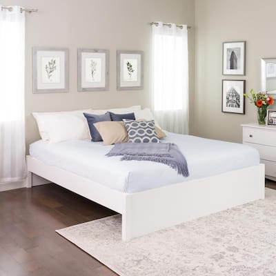 No Headboard Beds Bedroom Furniture, King Size Storage Bed Frame Without Headboard