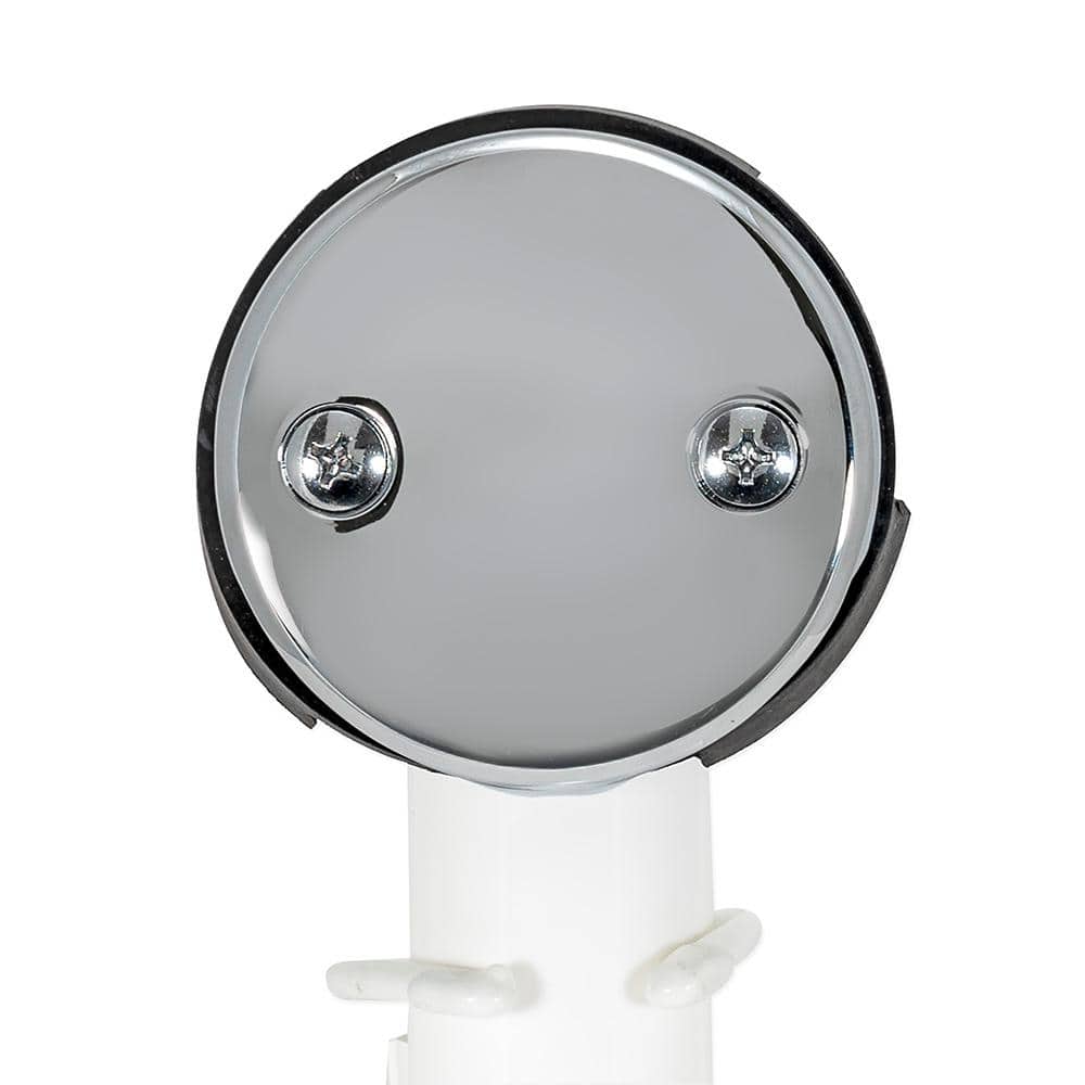 1-1/2 Inch Chrome Lift and Lock Bath Drain Kit