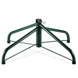 24 in. Folding Metal Tree Stand for 6-1/2 ft. to 8 ft. Trees