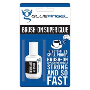  GlueAngel CA Glue with Activator - All Purpose Clear Super Glue  for DIY, Crafts, Instant Repair - Adhesive and Spray Accelerator for Wood,  Ceramic, Metal, Leather, Fabric, Boot, Sole Repair 