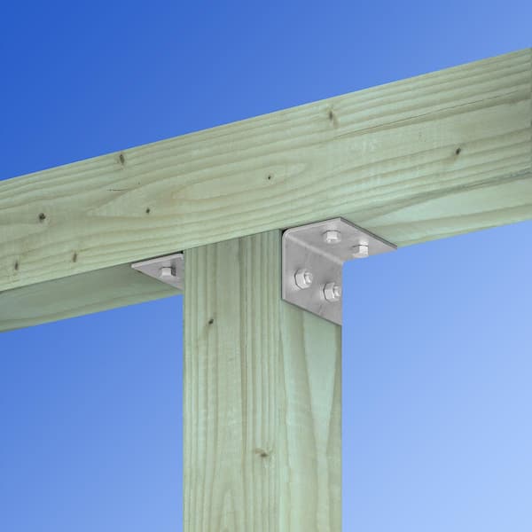 HL 3-1/4 in. x 5 in. Hot-Dip Galvanized Heavy Angle