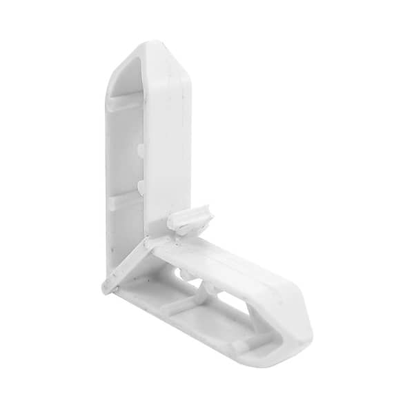 3/4 in. x 7/16 in., White Plastic, Miter Cut Screen Frame Corners, Pella (20-pack)