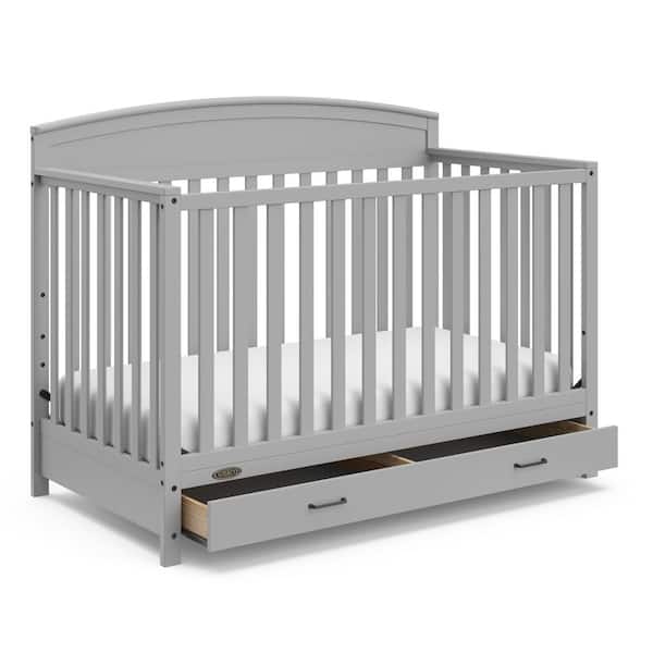 Graco Baby Crib With Grey Graco Crib Graco Solano 5-in-1