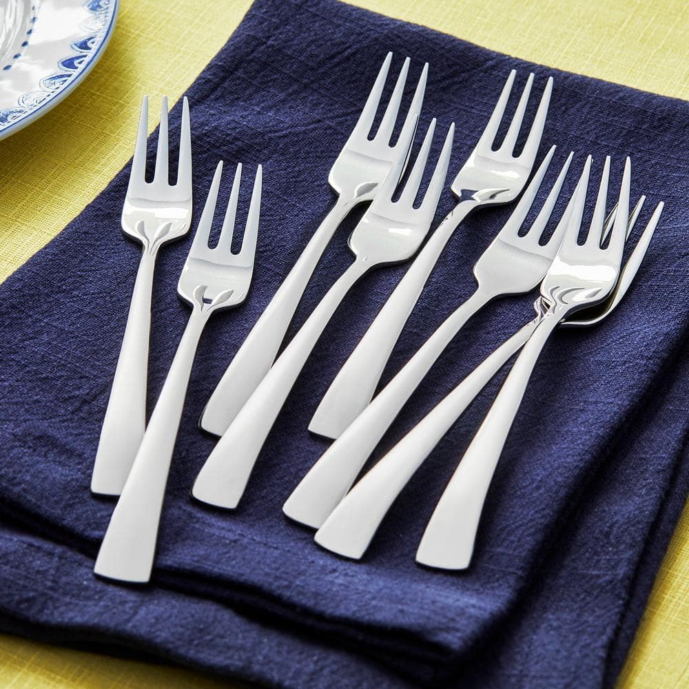 Bellasera 8-Piece Stainless Steel Appetizer Fork Set