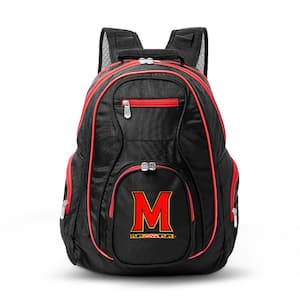NCAA Maryland Terrapins 19 in. Black Trim Color Laptop Backpack
