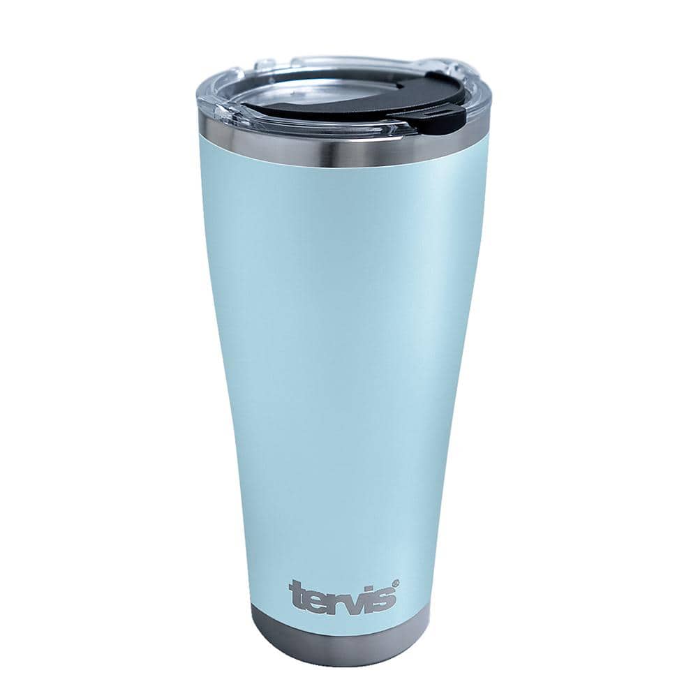 JoyJolt 12 oz. Blue Stainless Steel Vacuum Insulated Travel Coffee Mug  Tumbler with Lid & Handle JVI10504 - The Home Depot