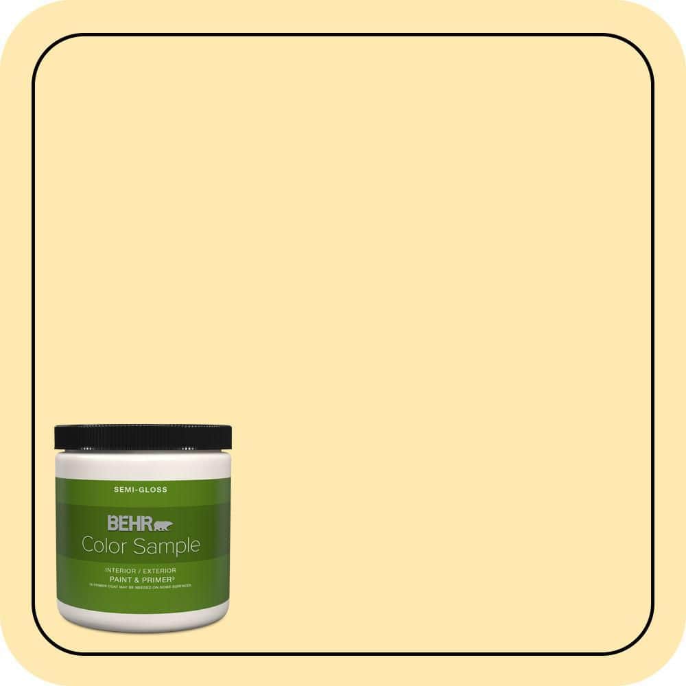 8 oz. #330A-3 Lively Yellow Semi-Gloss Interior/Exterior Paint & Primer Color Sample price history on PriceWatchPro