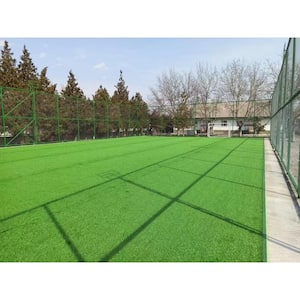 3 ft. x 5 ft. Outdoor Artificial Grass, 1.38 in. H Dog Pets Turf Drain Mat Artificial Turf with Drainage Holes, Green