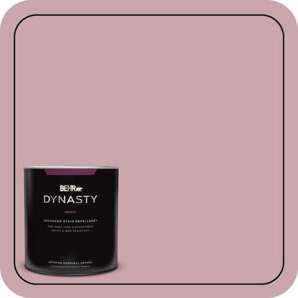 1 qt. #HDC-CT-08A Hydrangea Bouquet One-Coat Hide Eggshell Enamel Interior Stain-Blocking Paint & Primer