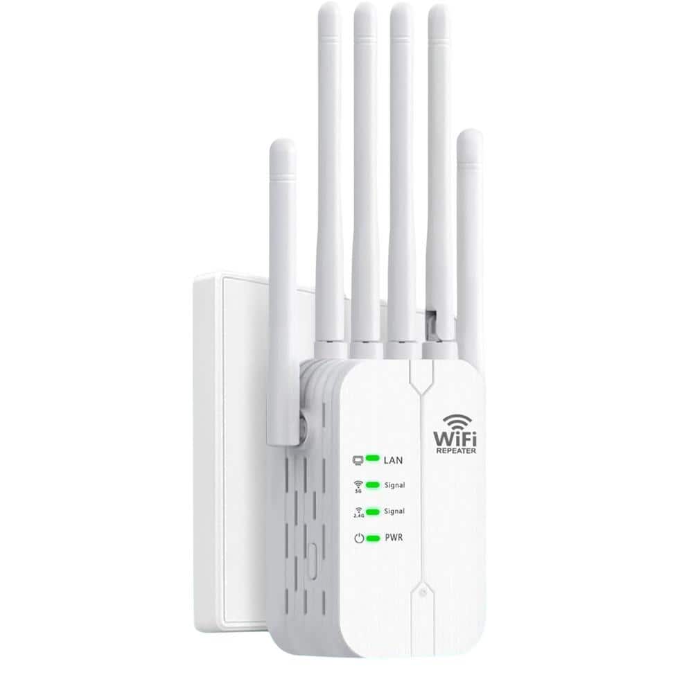 Free Wi-Fi　2.3.4 Amazon.com: Generic 1200Mbps Wi-Fi Signal Booster Amplifier