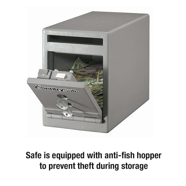 0.2 cu. ft. Depository Money Safe with Dual Key Lock