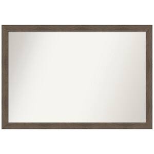 Amanti Art Wildwood Brown 31 in. W x 31 in. H Square Non-Beveled 